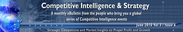Frost & Sullivan Competitive Intelligence June 2010